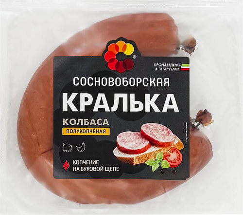 

Колбаса полукопченая Сосновоборская Кралька 350 г