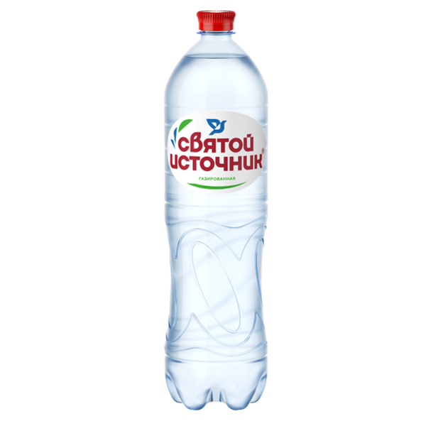 

Вода Святой Источник газированная 1.5 л