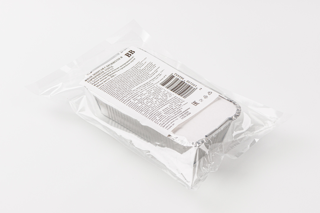 

Филе минтая ВкусВилл с брокколи в горчичном соусе заморозка 300 г