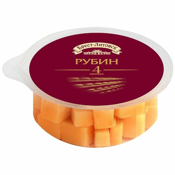 Сыр Брест-Литовск Рубин твёрдый 50% 150 г