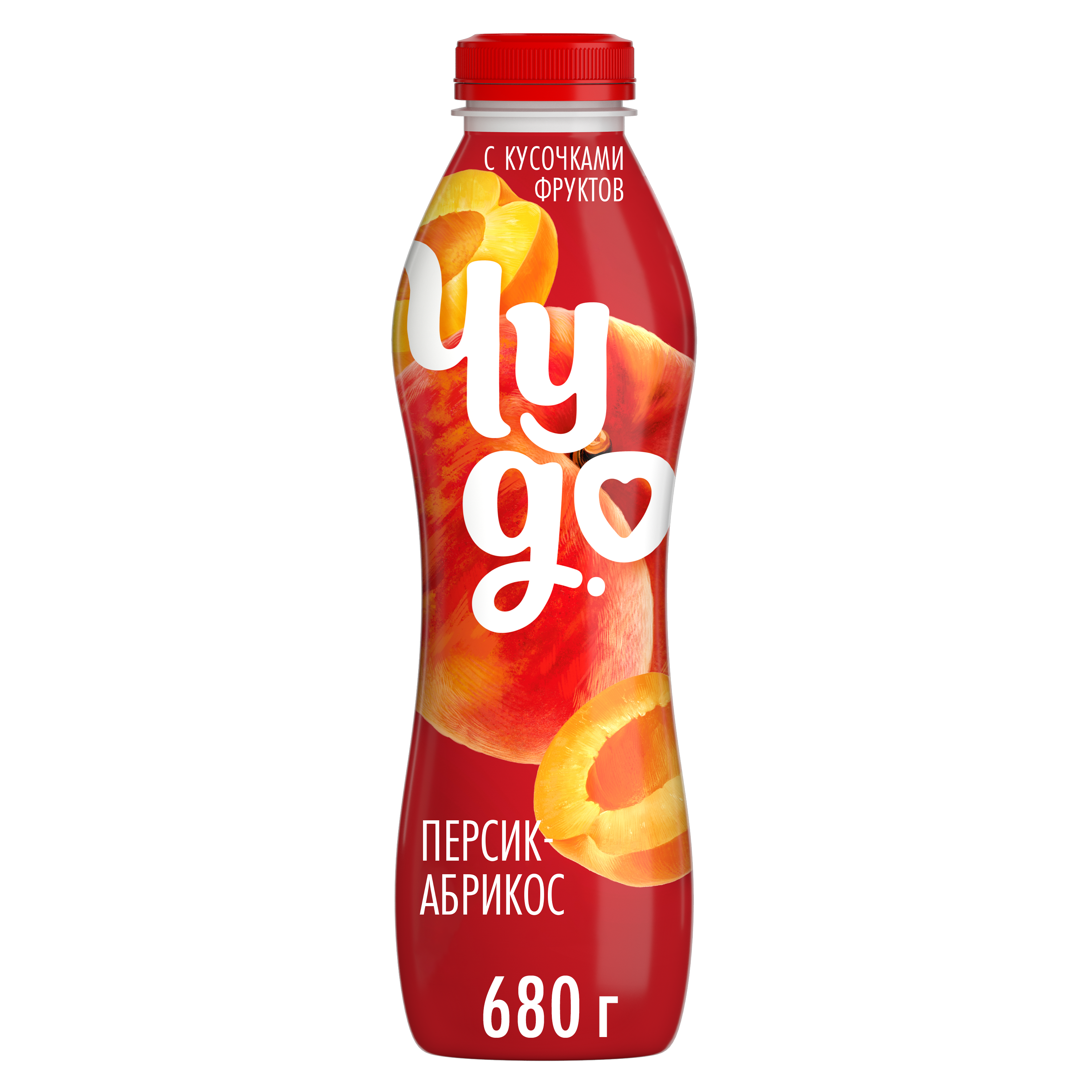 

Йогурт питьевой Чудо со вкусом Персик-абрикос 1.9% 680 г