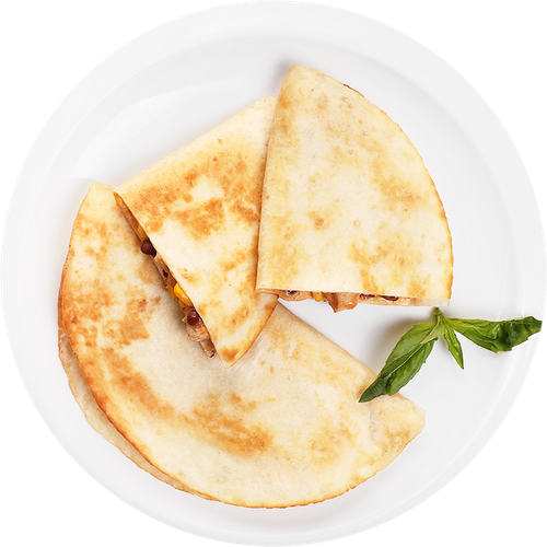 

Кесадилья с курицей вес