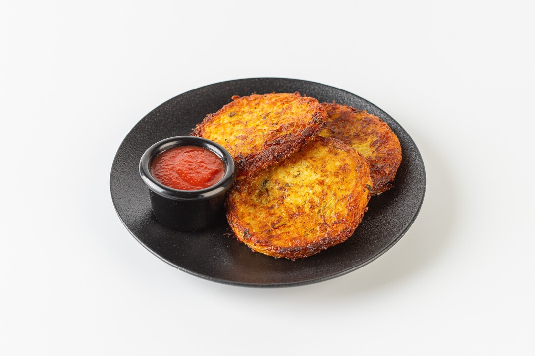 

Драники картофельные с соусом 270 г