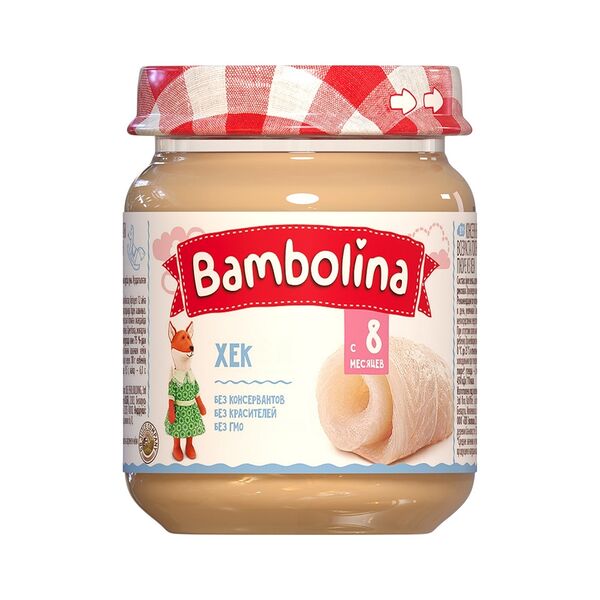 Консерва рыбная Bambolina из хека 100г ДП