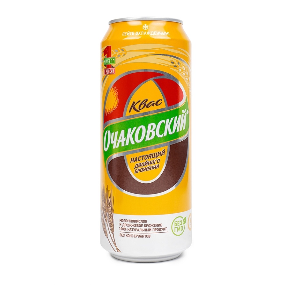 

Квас Очаковский двойного брожения 0.5 л