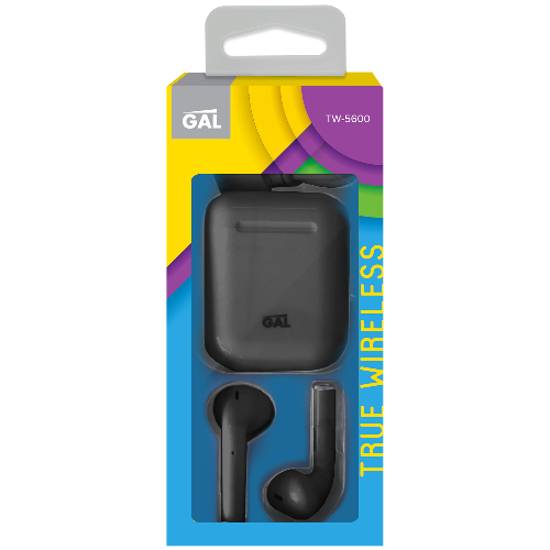 

Наушники беспроводные Gal черный арт. TW-5600