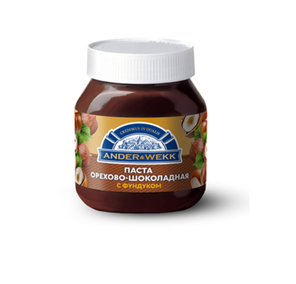 

Паста шоколадная Ander&Wekk с фундуком 350 г