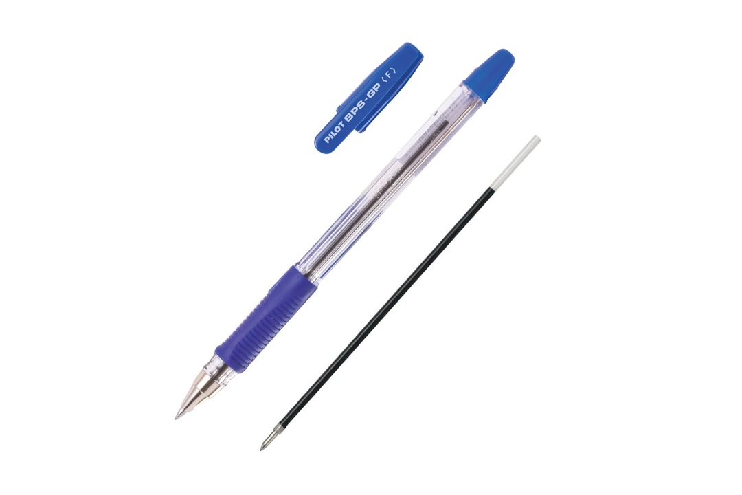 

Ручка шариковая Pilot BPS-GP-F синяя (толщина линии 0.22 мм)