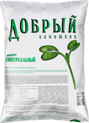 

Грунт универсальный Добрый помощник 5 л