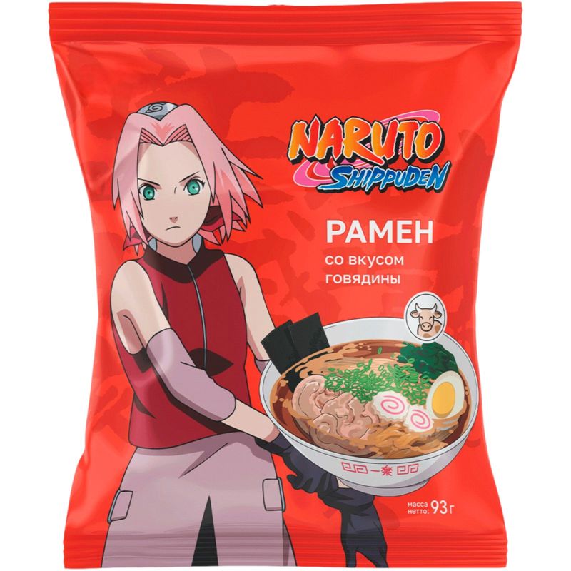 

Лапша Naruto Shippuden рамен говядина 93 г