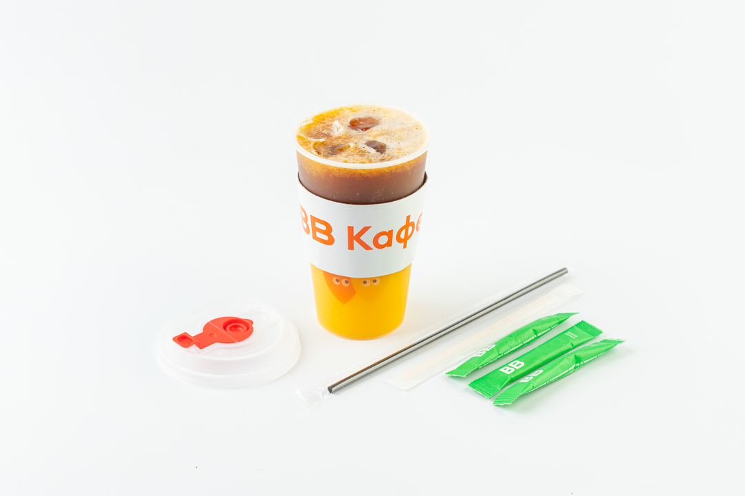 

Джус кофе ВкусВилл на апельсиновом фрэше 0.4 л