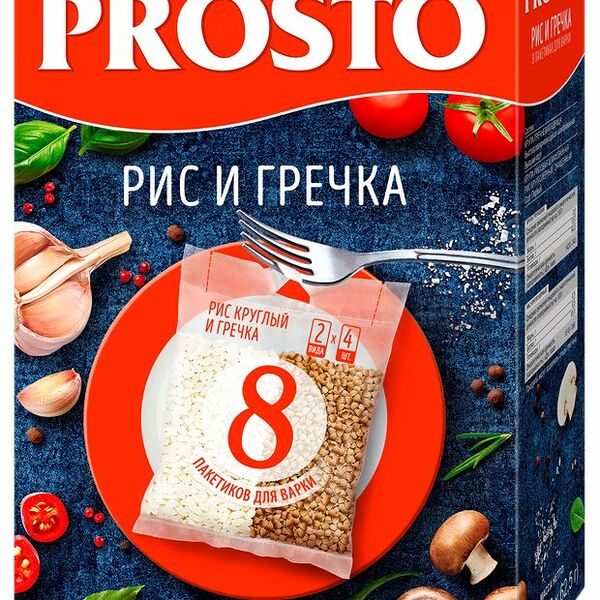 Ассорти Prosto рис и гречка 500 г