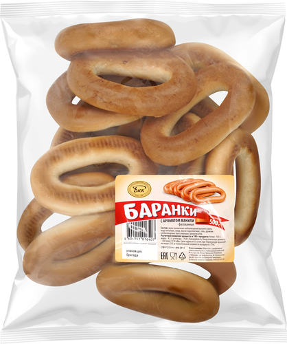 

Баранки БКК с ароматом ванили 500 г
