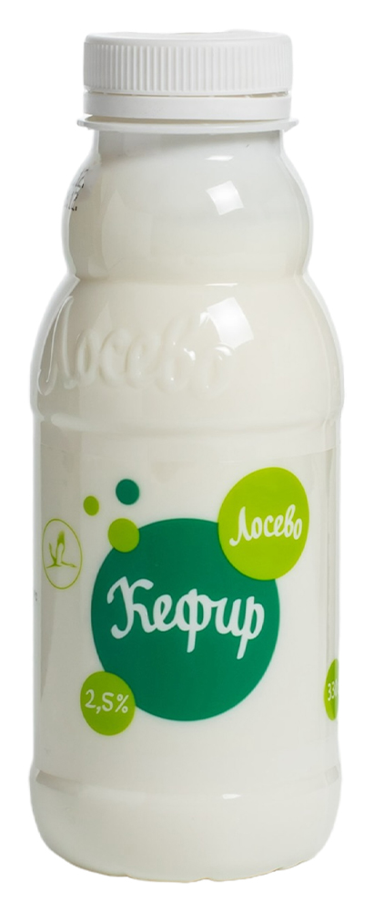 

Кефир Лосево 2.5%, БЗМЖ 330 мл