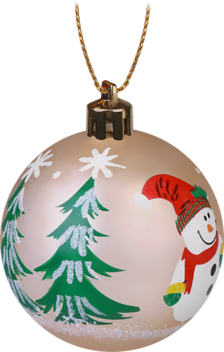 

Набор елочных шаров Homeclub Новогодние персонажи d=6см, пластик, 3шт, в ассортименте