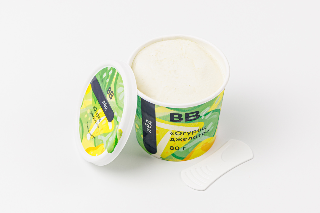 

Лед Огурец ВкусВилл джелато 80 г