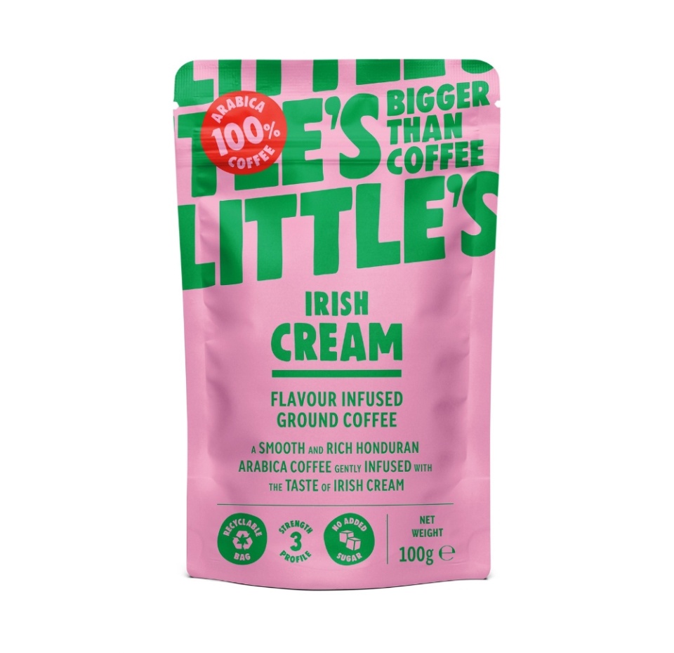 

Кофе жареный молотый Little`s Irish Cream с ароматом ирландский крем 100 г