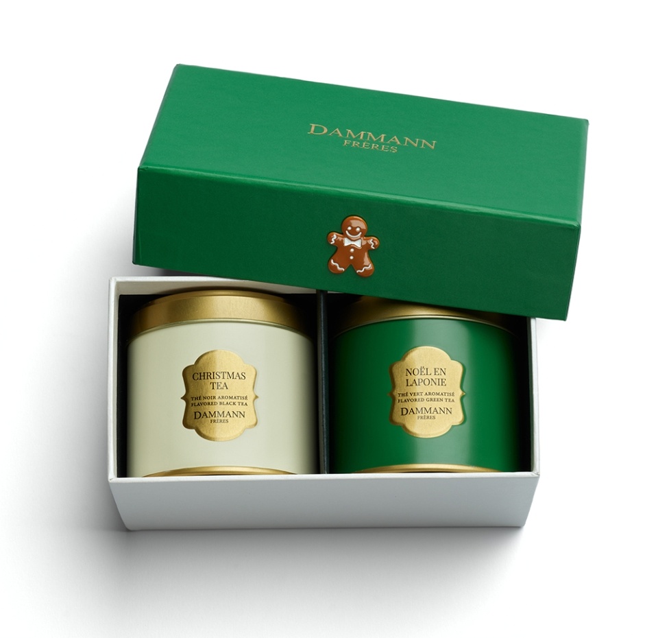 

Набор чайный подарочный Dammann Пусть идёт снег 80 г 2 шт.
