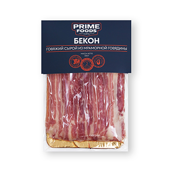 

Бекон Prime Foods из мраморной говядины 200 г