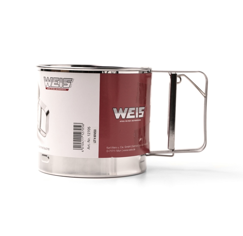 

Сито для муки Weis 9 см, сталь нержавеющая, Китай