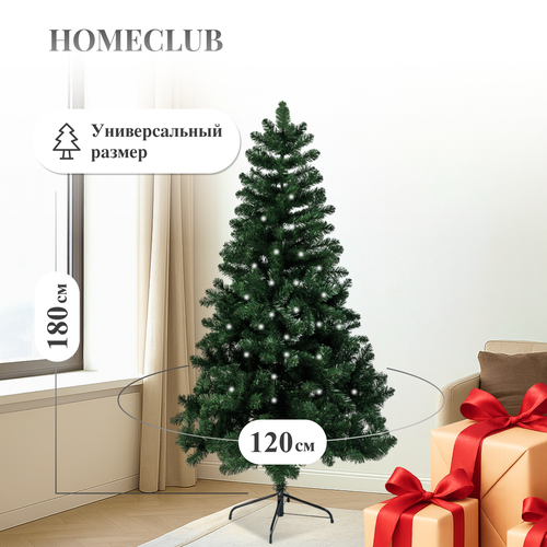 

Ель искусственная Homeclub Dakota зонтичная 120 x 180 см 498 веток
