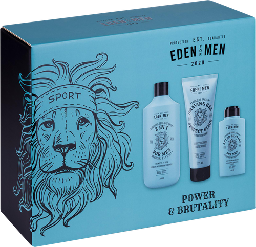

Подарочный набор Eden Men Шампунь-гель 2в1 250 мл + Гель для бритья 250 мл + Бальзам после бритья 100 мл