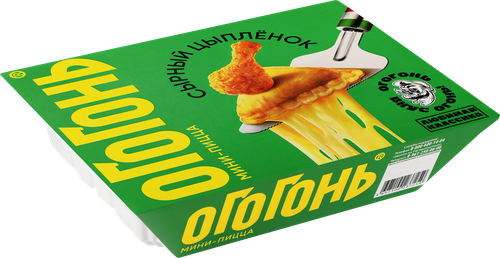 

Мини-пицца Огогонь Сырный цыпленок замороженная 250 г