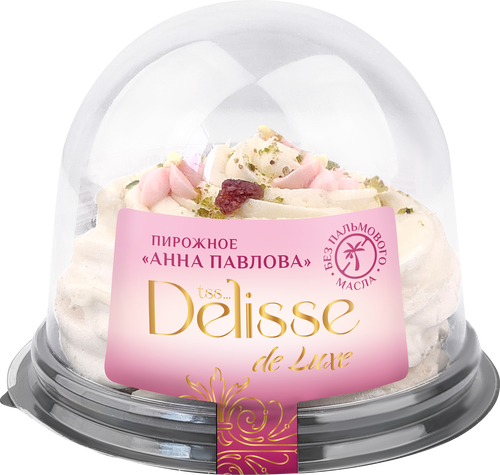

Пирожное Delisse De Luxe Анна Павлова 70 г