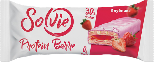 

Батончик Solvie Protein Barre со вкусом Клубника 50 г