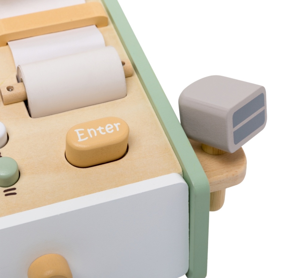 

Игровой набор Lukno «Касса» 3+