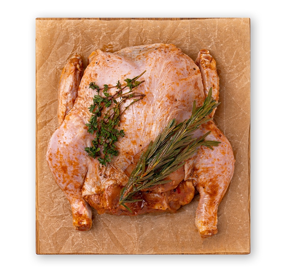 

Тушка цыпленка-бройлера в маринаде для запекания охлаждённая, «Почти готово», Россия