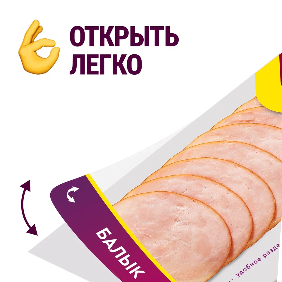 

Ассорти мясное Останкино копчено-запеченное балык и шейка нарезка 90 г