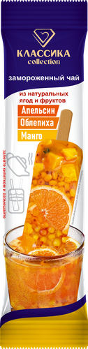 

Чай замороженный ДавАйс Классика Collection Апельсин-облепиха-манго натуральный 50 г