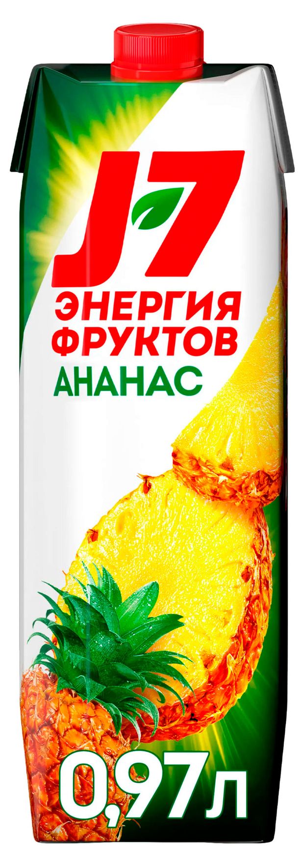 

Нектар J7 ананасовый с мякотью 0.97 л