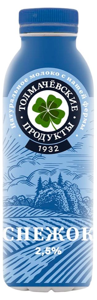 

Напиток кисломолочный Толмачёвские продукты Снежок 2.5% БЗМЖ 400 г