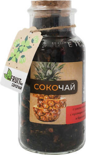 

Чай черный BeFruitbe ананас и брусника 130 г