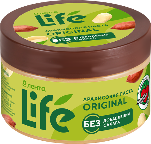 

Паста арахисовая Лента Life 250 г