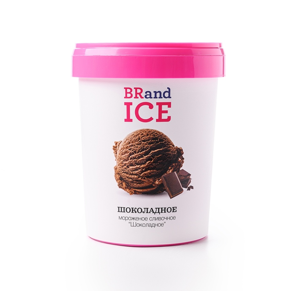 

Мороженое сливочное BRandICE Шоколадное, 600г