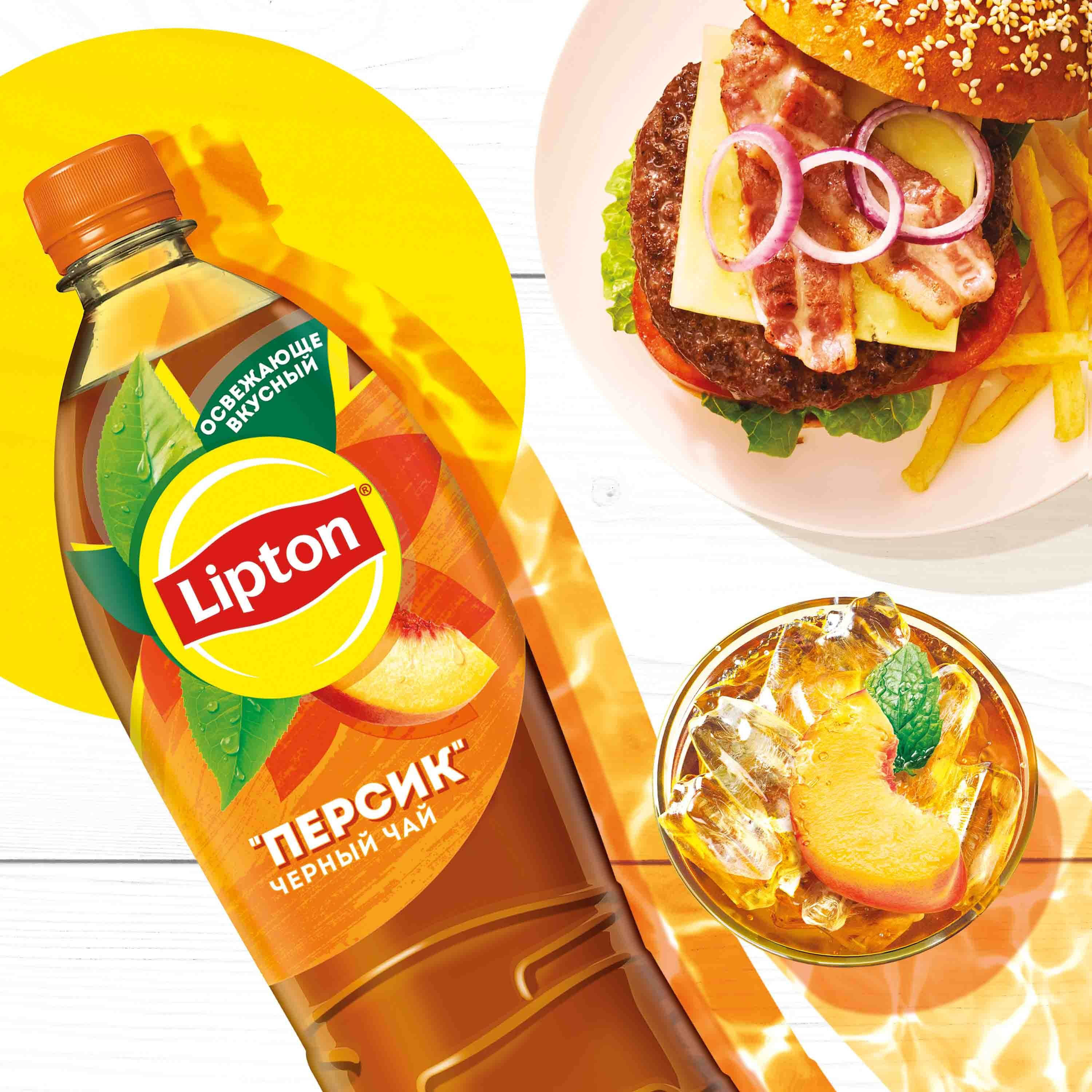 

Холодный чай Lipton Персик 1 л ПЭТ