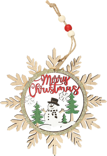 

Украшение елочное Homeclub Подвеска рельефная 28 см в ассортименте