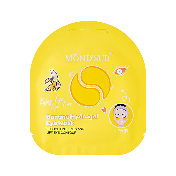 Патчи для глаз Mond'Sub с экстрактом банана 1 пара