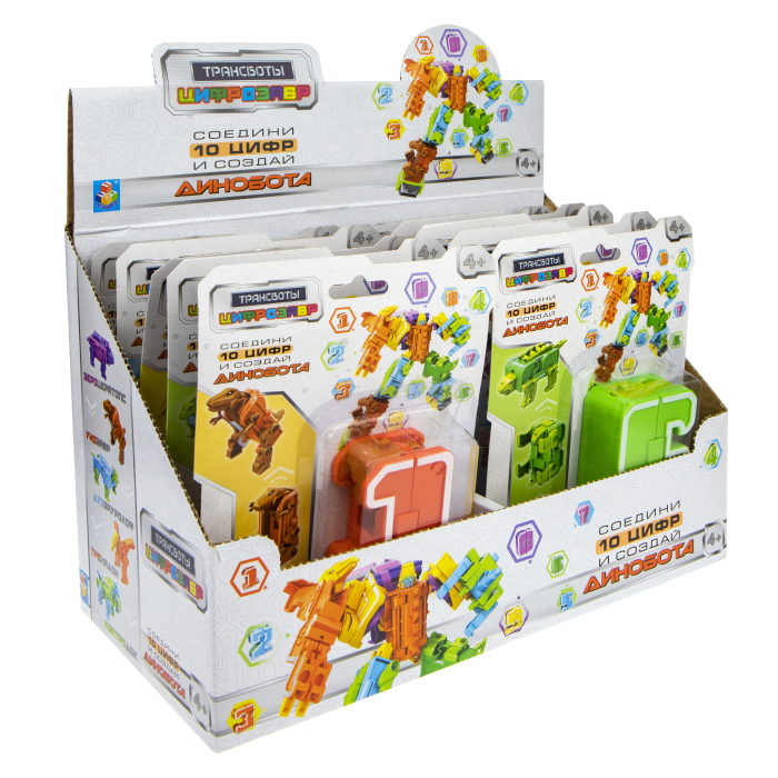 

Игровой набор 1Toy Трансботы Цифрозавр 1 шт. цвет в ассортименте