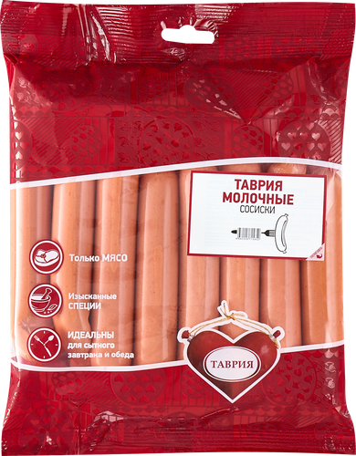 

Сосиски Таврия Молочные, категория А, весовые