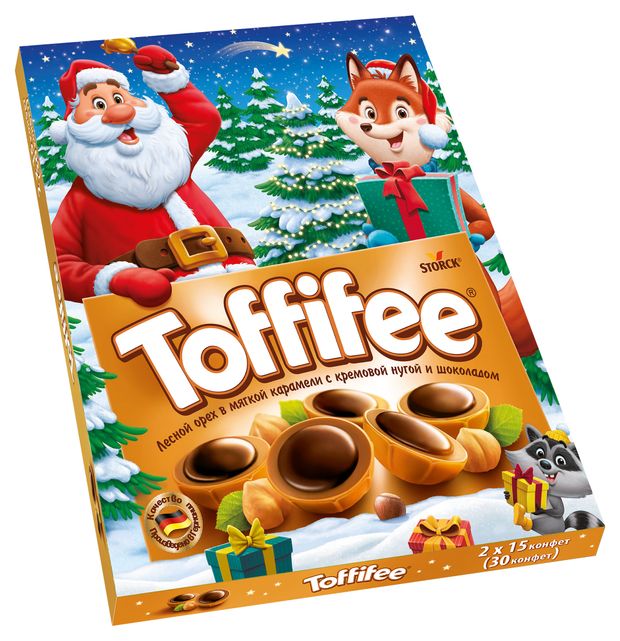 

Набор конфет Toffifee Санта 250 г