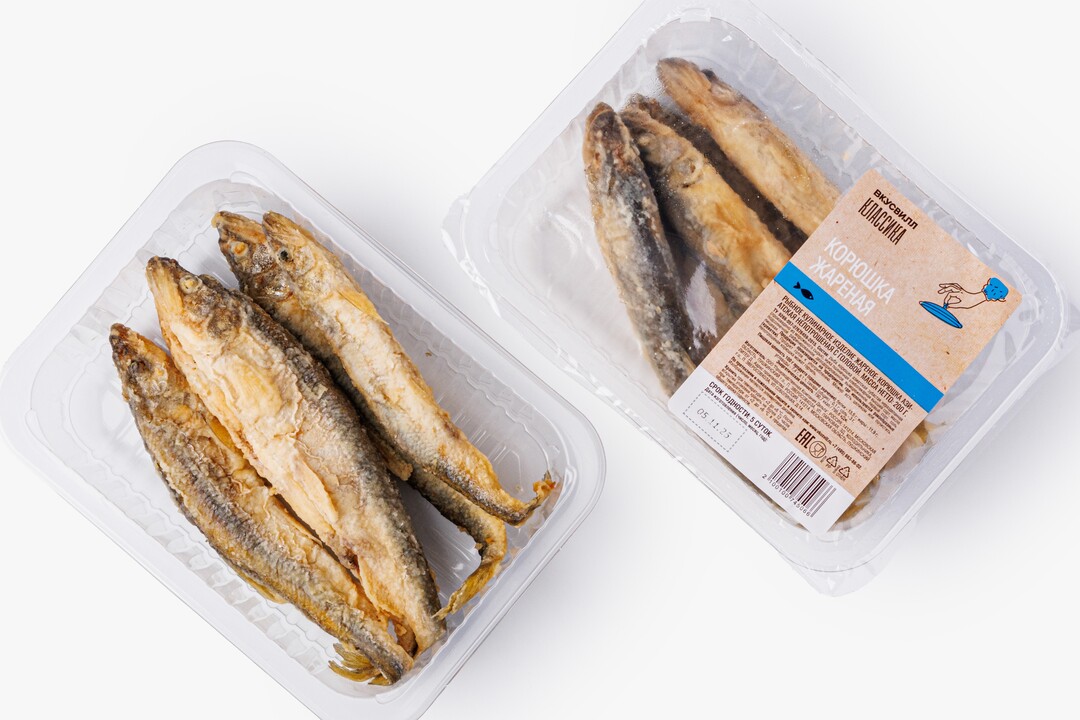 

Корюшка жареная 200 г