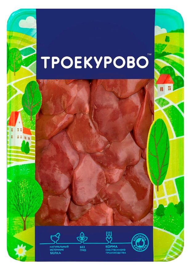 

Печень Троекурово цыпленка-бройлера 500 г