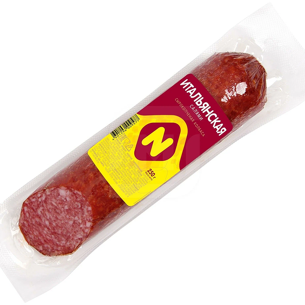 Колбаса сырокопченая Останкино Салями Итальянская 250 г