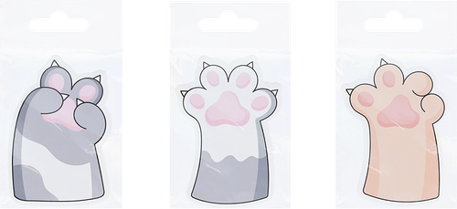 Самоклеящийся блок Meshu Paws 40 л 1 шт в ассортименте