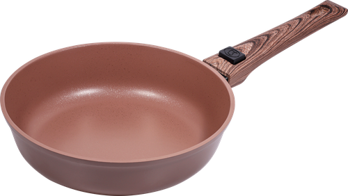 

Набор сковород Hopps Mocha Mousse 22 см + 26 см + съемная ручка, литые, с антипригарным покрытием, Арт. HP-22-26