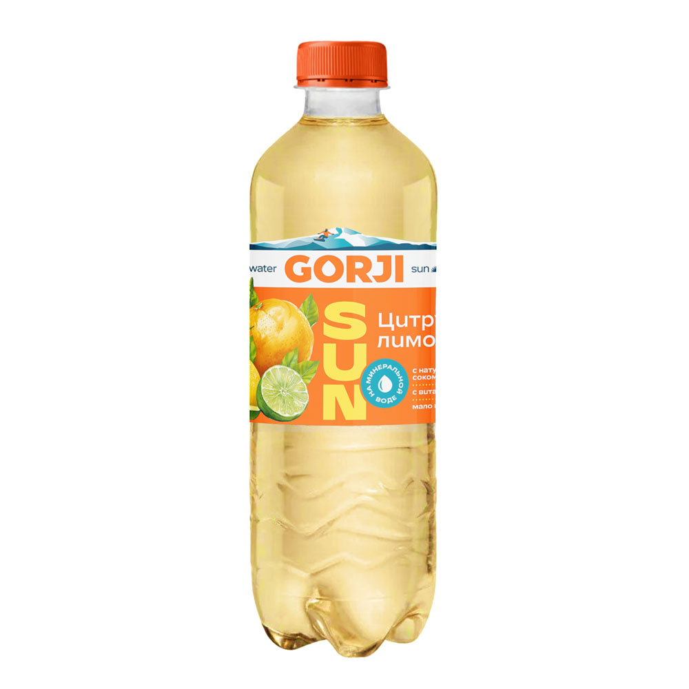 

Напиток Gorji Sun Цитрус-Лимон сильногазированный 0.5 л